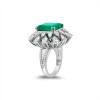 RichandRare--祖母绿配珐琅彩及钻石戒指